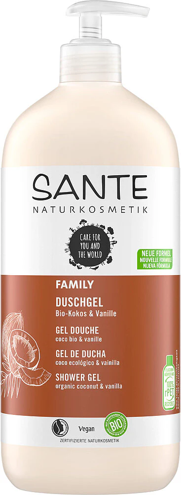 Sante Family Suhkugeeli Kookos & Vanilja
