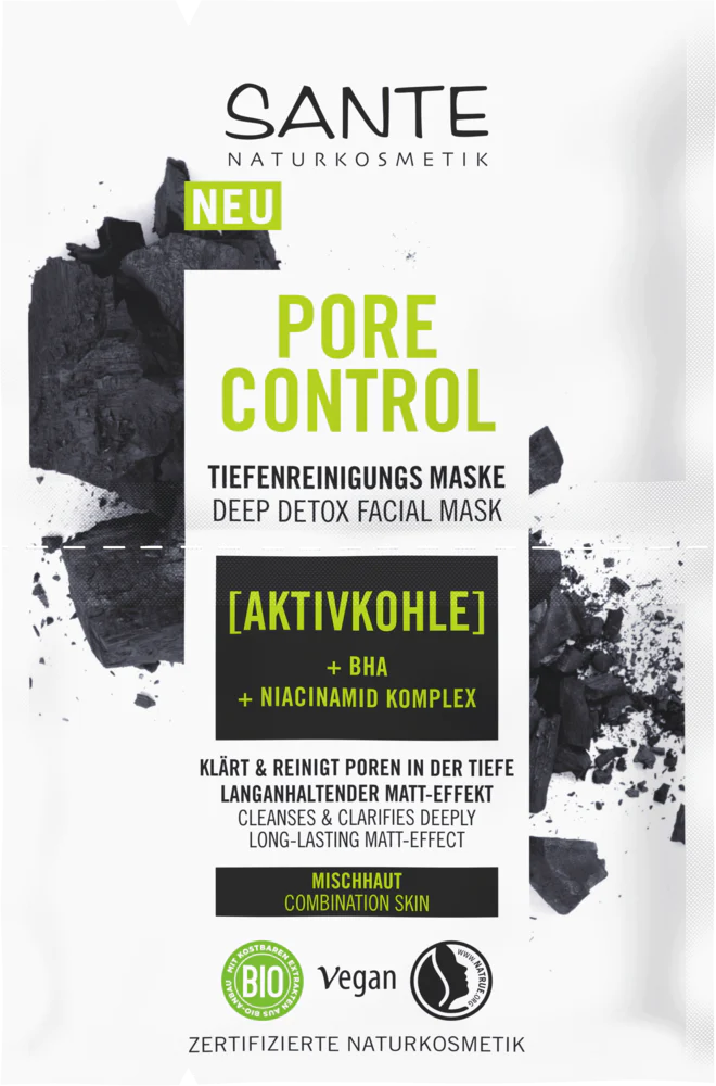 Sante Pore Control Syväpuhdistava Kasvonaamio