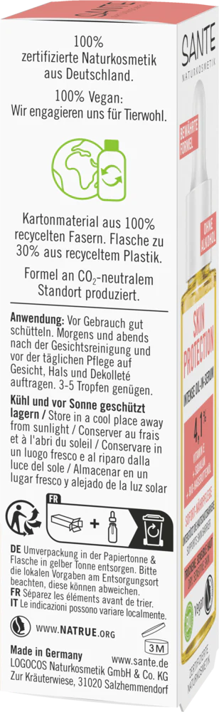 Sante Skin Protection Kasvoseerumi - Image 3