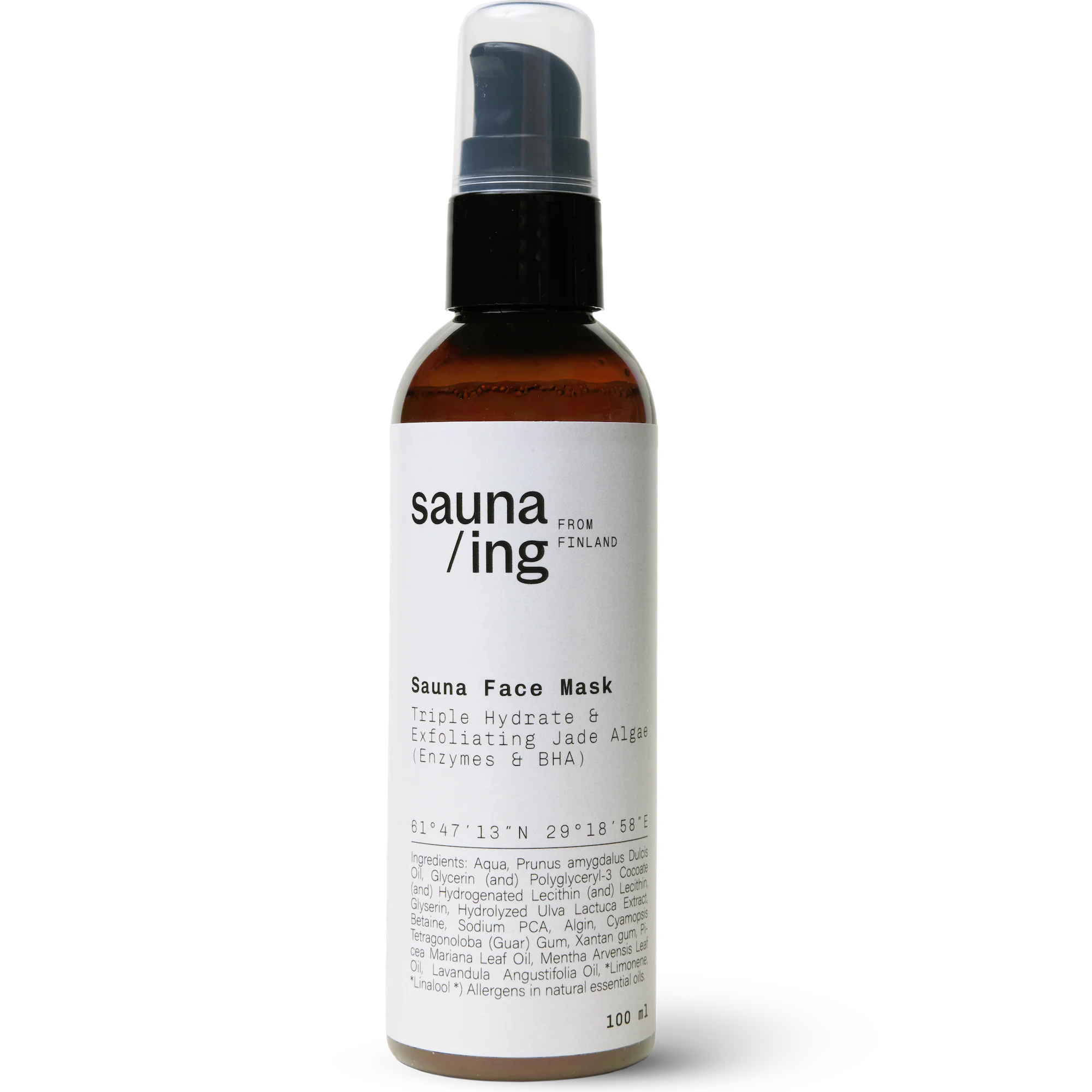 sauna/ing Sauna Face Mask