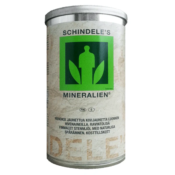 Schindelen vulkaaninen kivijauhe