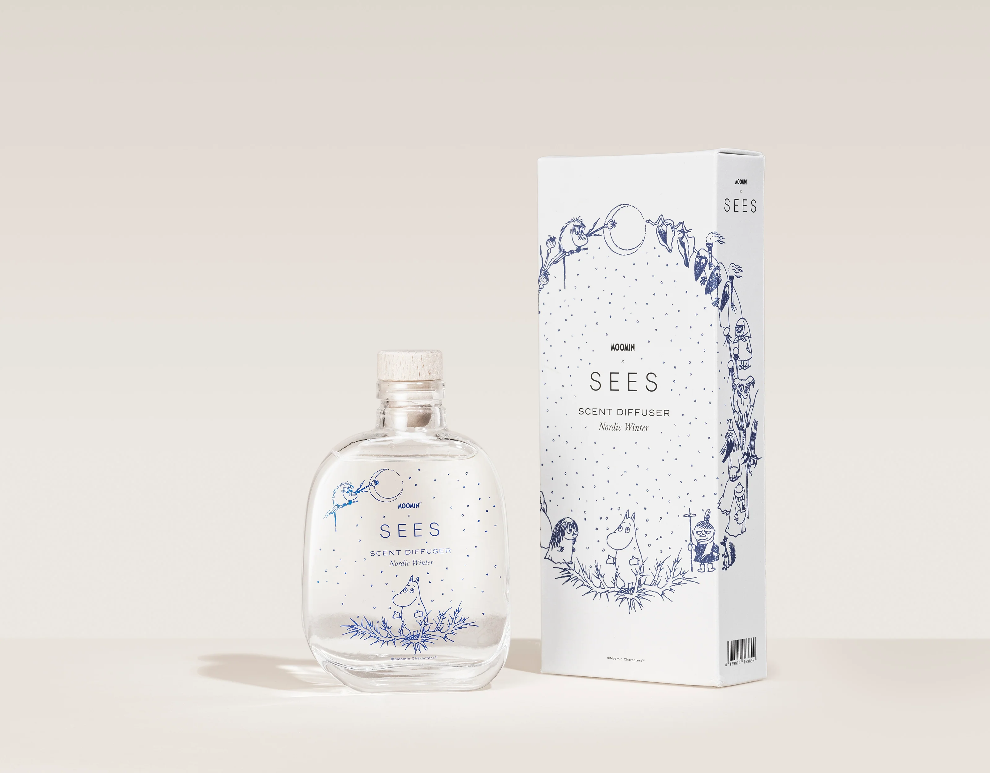 SEES x Moomin Room Diffuser Nordic Winter - Image 2