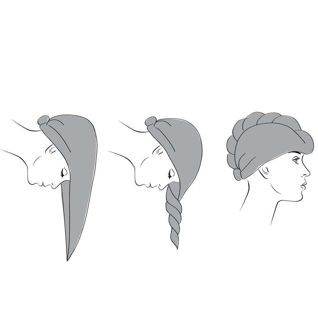 SkinMood Hair Turban Hiusturbaani - Image 4