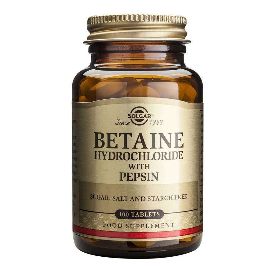 Solgar Betaiinihydrokloridi + pepsiini - Image 3