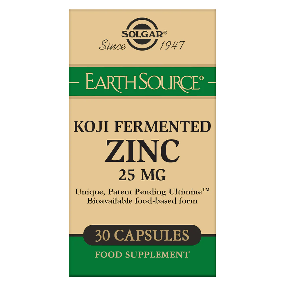 Solgar Earth Source Koji Zinc Sinkki
