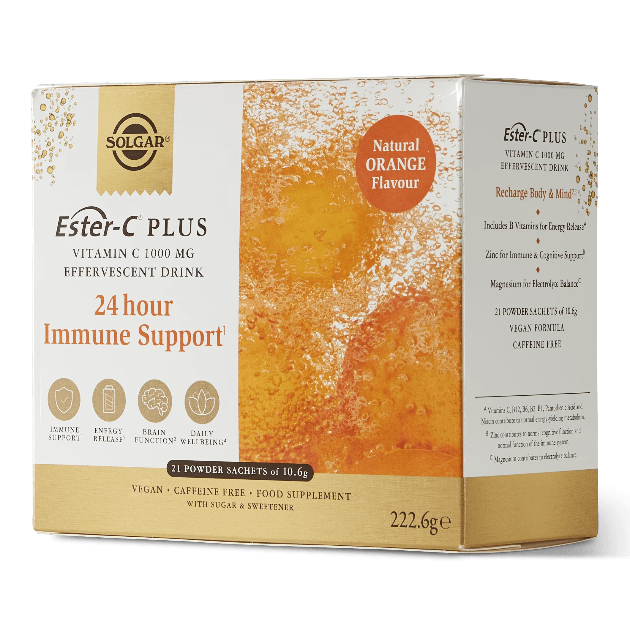 Solgar Ester-C® Plus Vitamin C 1000 mg Elektrolyyttijuomajauhe - Image 2