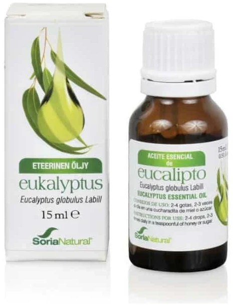 Soria Natural Eukalyptus Eteerinen Öljy (Parasta ennen 28.02.2026)