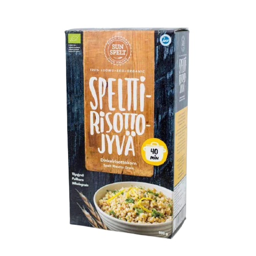 SunSpelt Luomu Spelttirisottojyvä