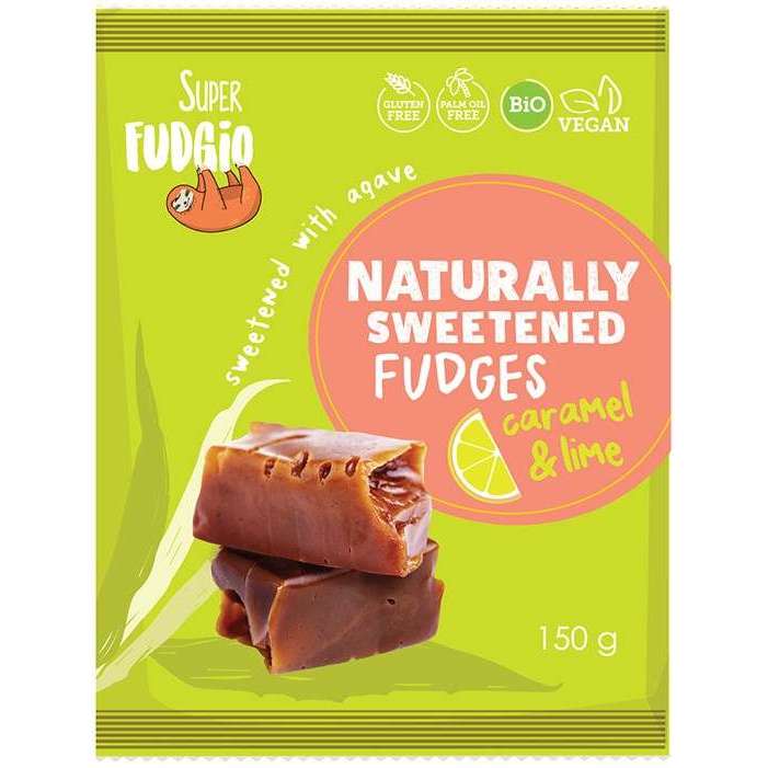 Superfudgio Luomu Karamelli-limefudge