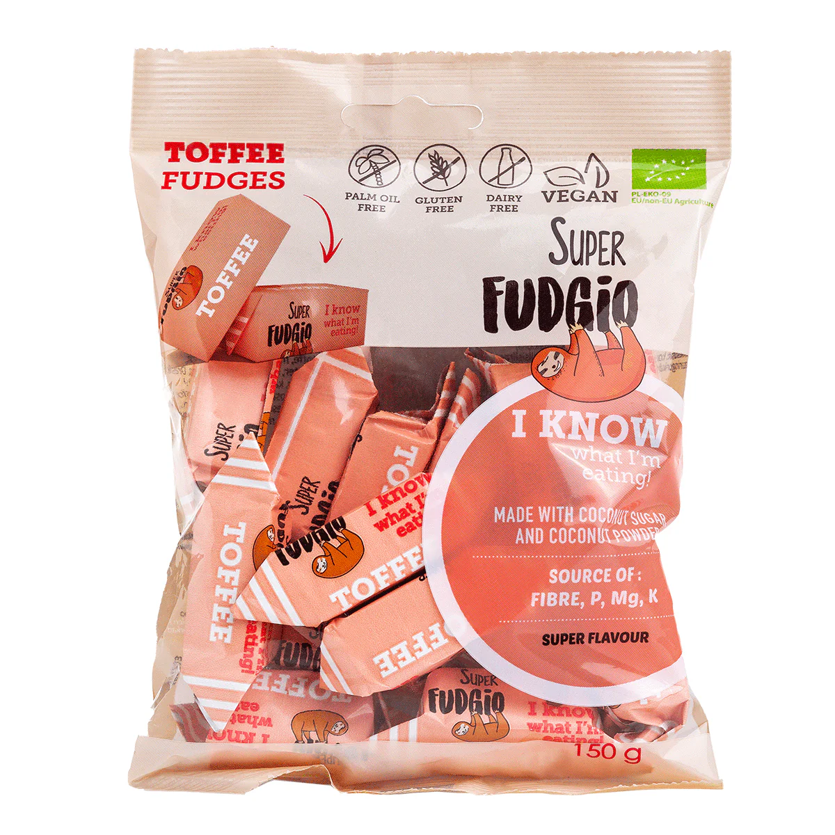 Superfudgio Luomu Toffeefudge