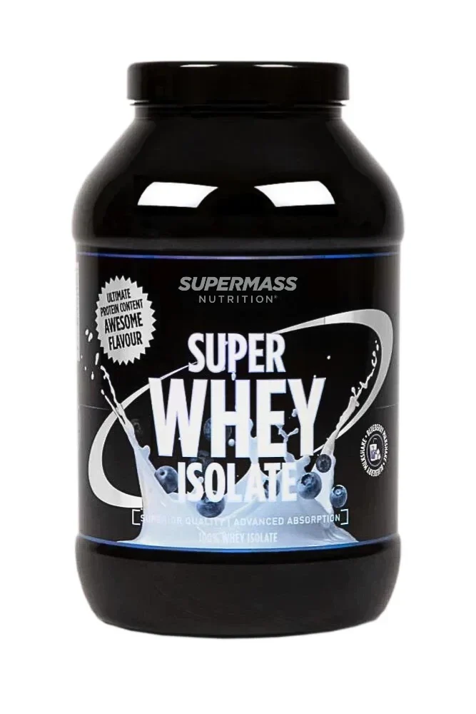 Supermass Nutrition SUPER WHEY ISOLATE Blueberry Milkshake