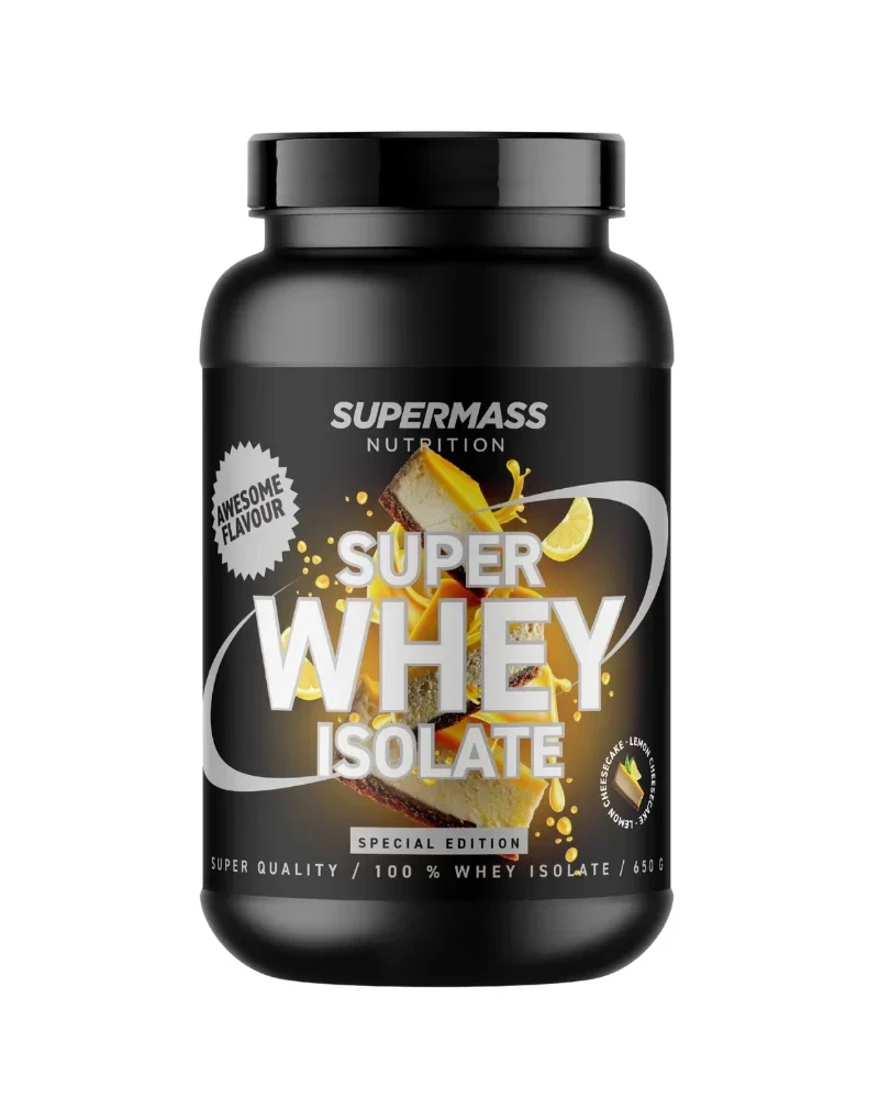 Supermass Nutrition SUPER WHEY ISOLATE Lemon Cheesecake