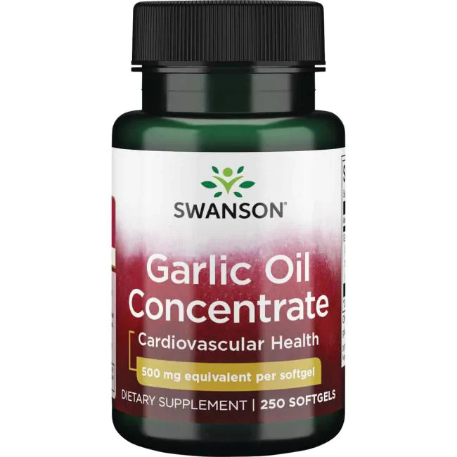 Swanson Garlic Oil Concentrate 500 mg