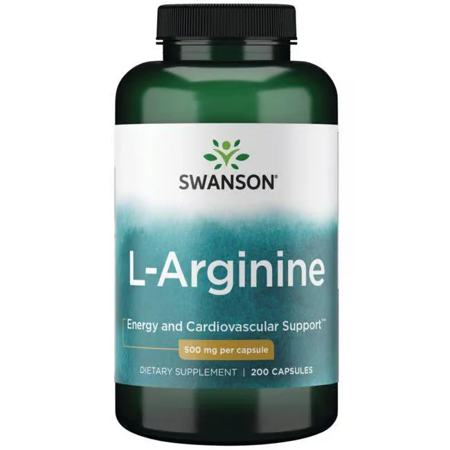 Swanson L-Arginine 500 mg - Image 2