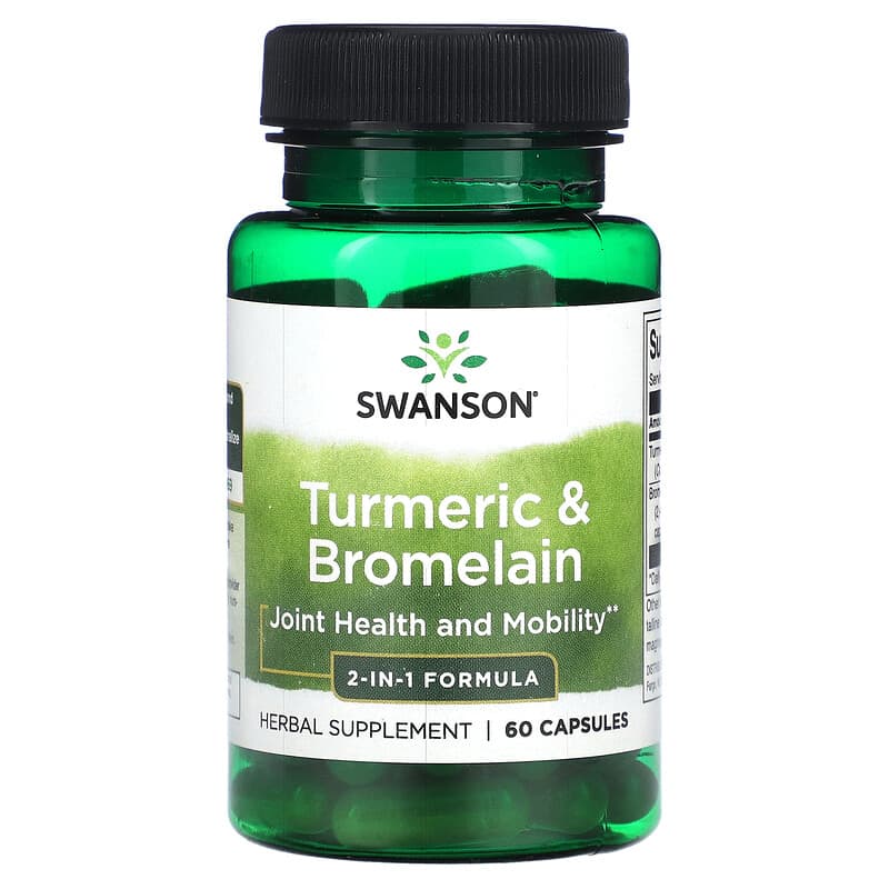 Swanson Turmeric & Bromelain