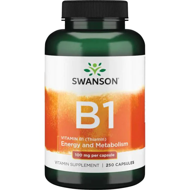 Swanson Vitamin B1 100 mg