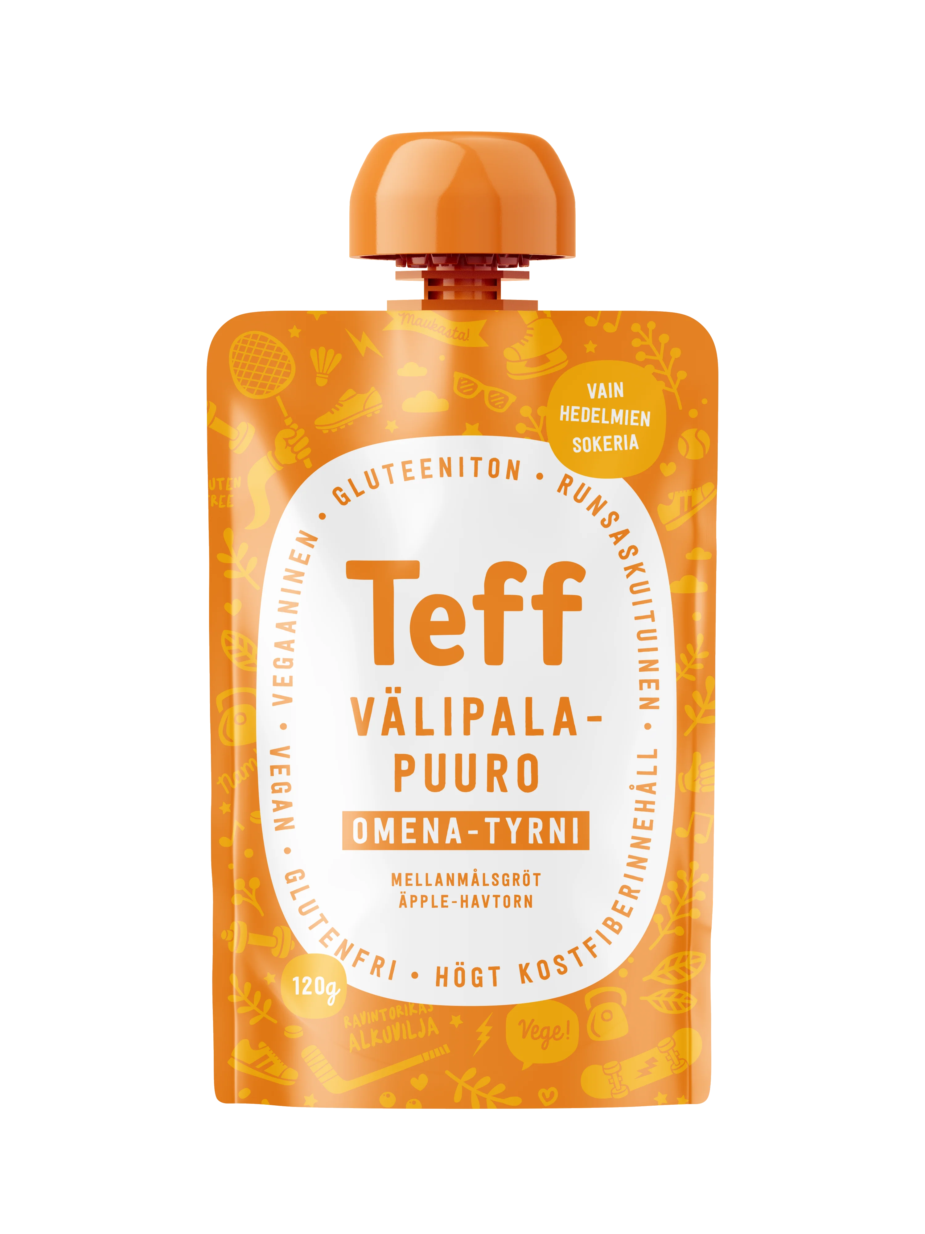 Teff Life Omena-Tyrni Välipalapuuro