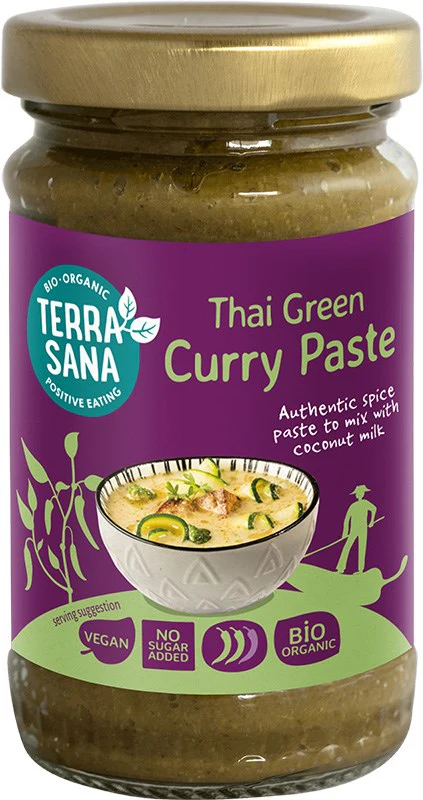 Terrasana Luomu Vihreä Currytahna
