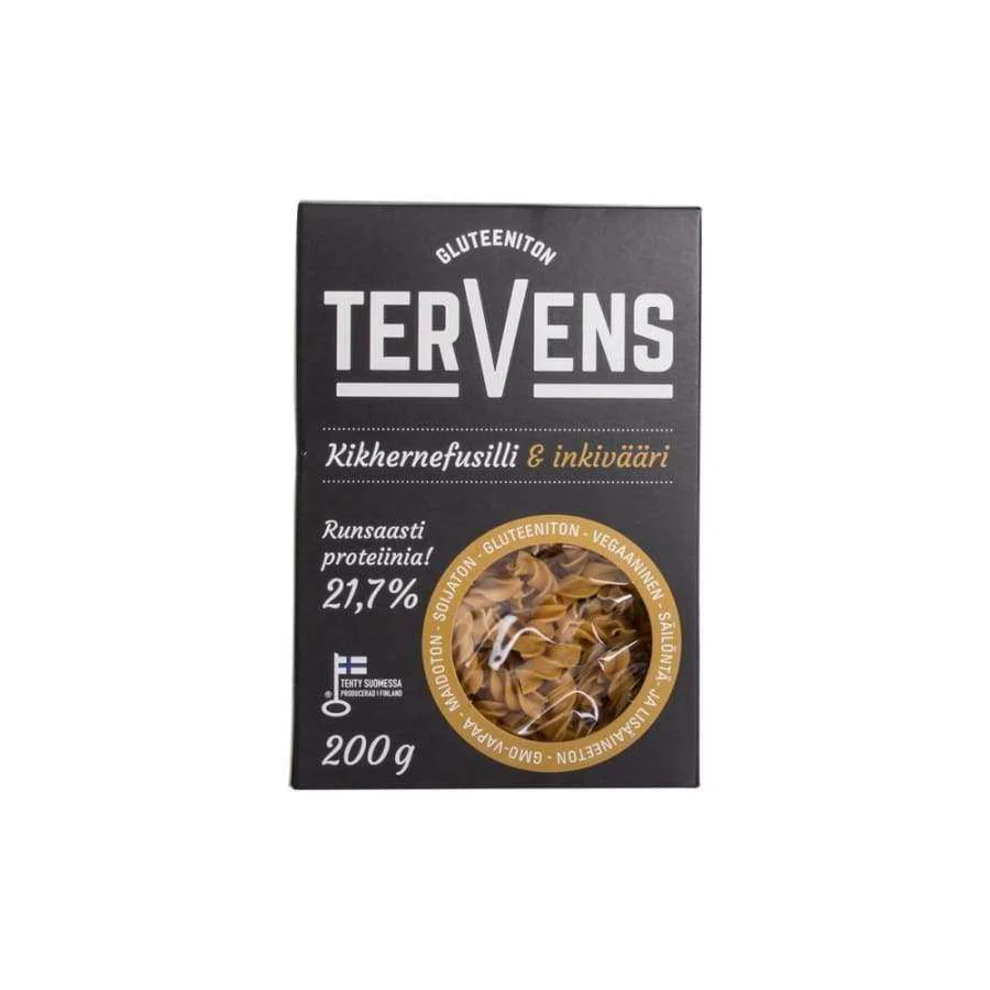 Tervens Kikhernefusilli & Inkivääri