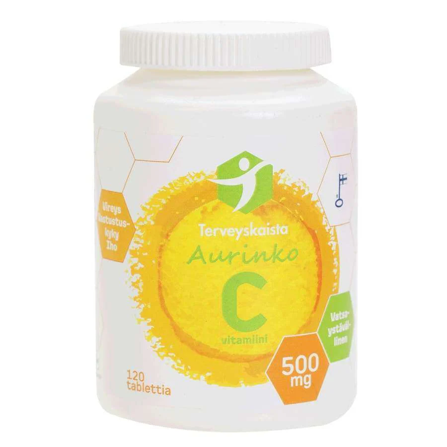 Terveyskaista Aurinko C 500 mg