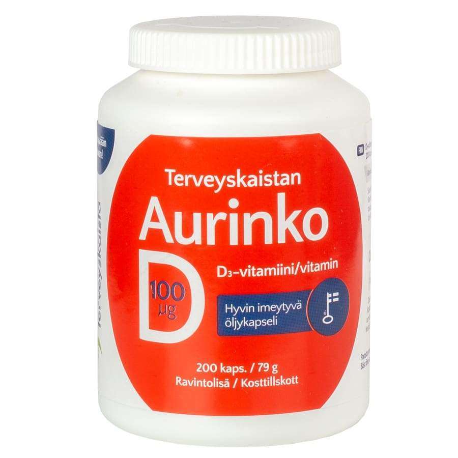 Terveyskaista D-vitamiini 100 mikrog - Image 2