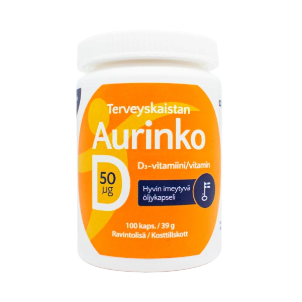 Terveyskaista D-vitamiini 50 mikrog - Image 2
