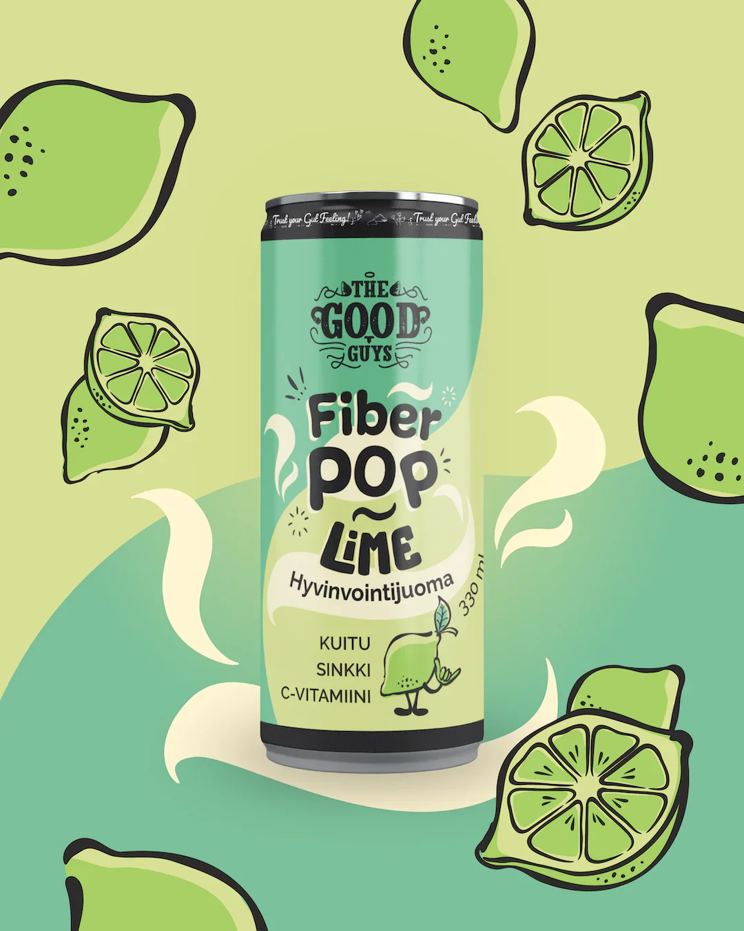 The Good Guys Fiber Pop Lime - Image 3