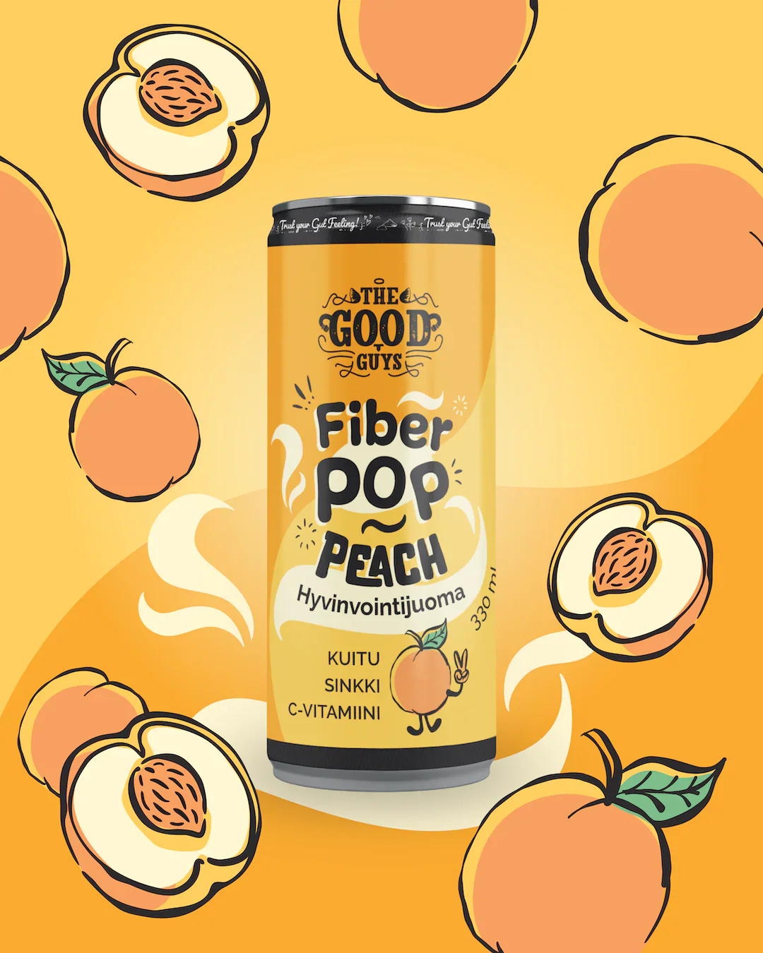 The Good Guys Fiber Pop Peach - Image 3