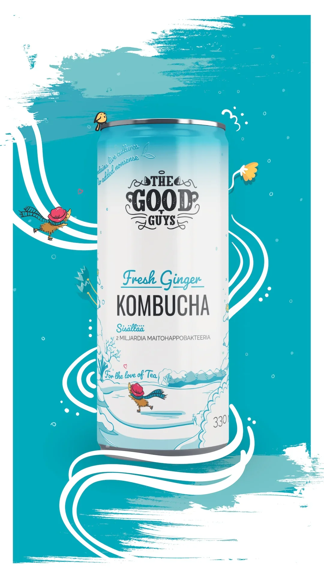 The Good Guys Luomu Kombucha Fresh Ginger - Image 3
