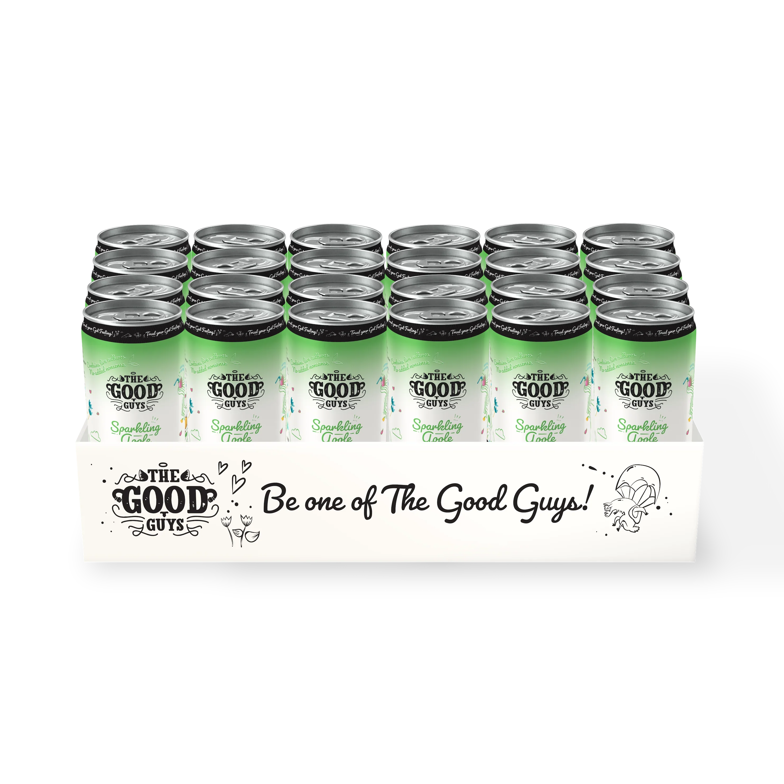 The Good Guys Luomu Kombucha Sparkling Apple - Image 2