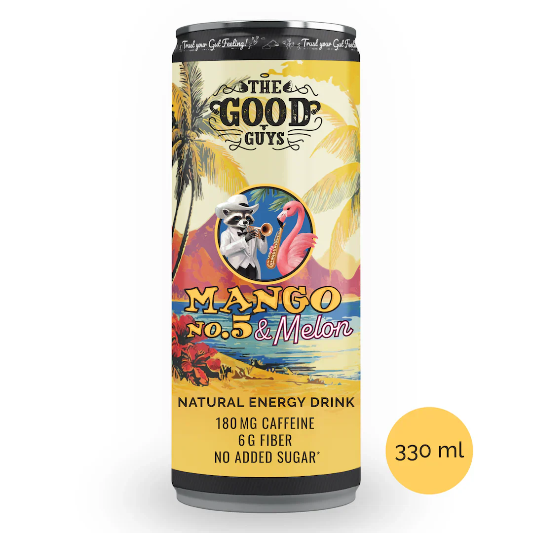 The Good Guys Natural Energy Drink Mango no.5 & Melon