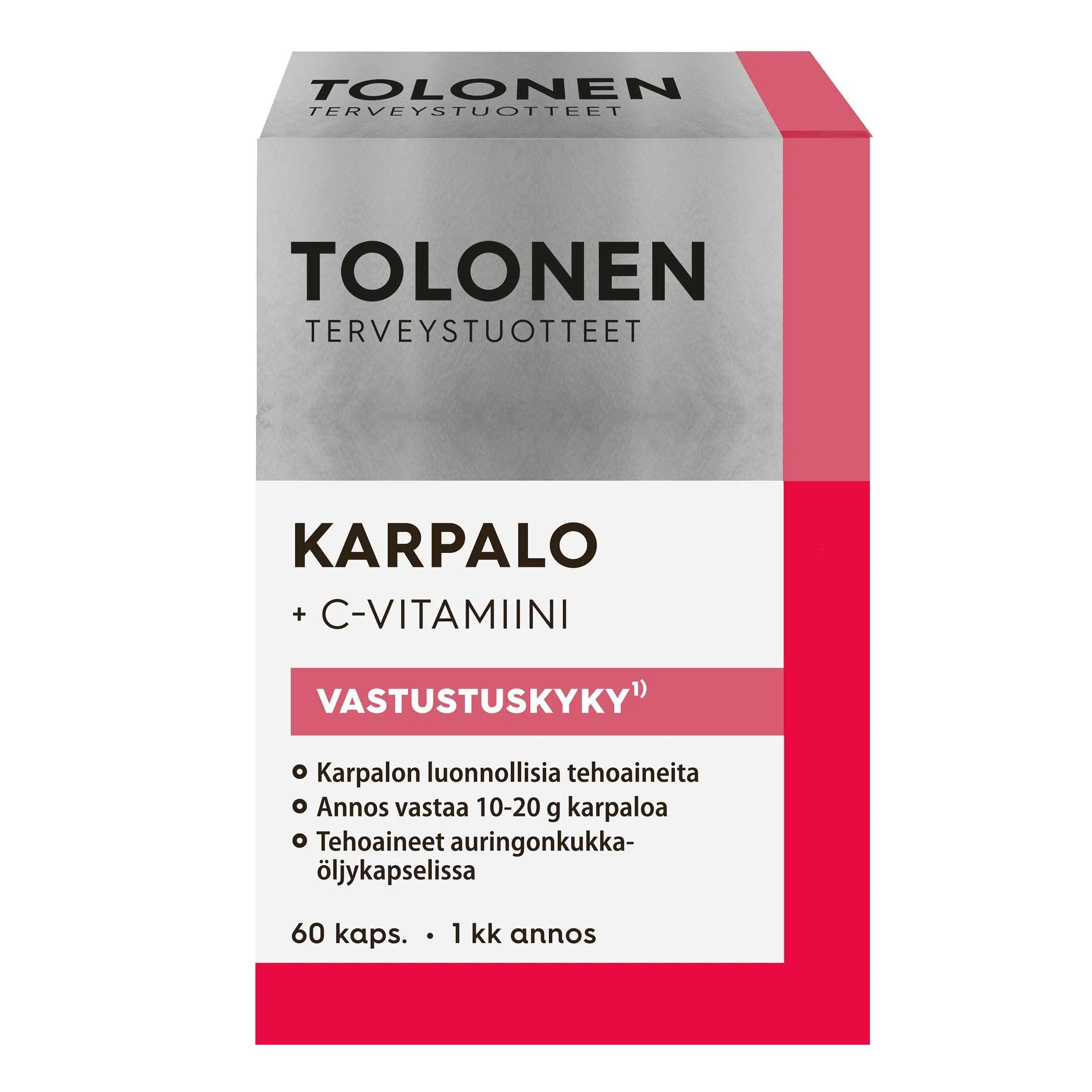 Tolonen Karpalo + C-vitamiini