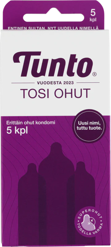 Tunto Tosi Ohut Kondomi