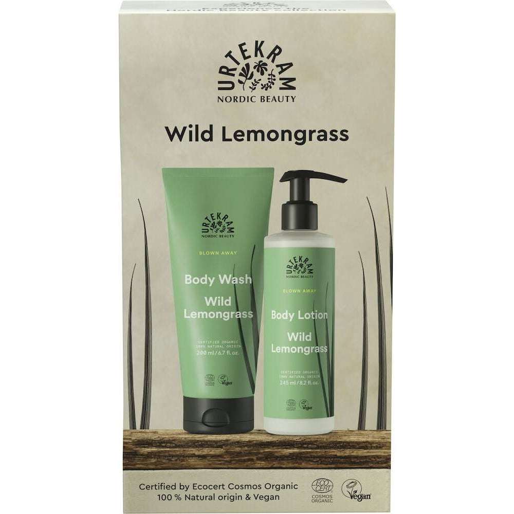 Urtekram Blown Away Wild Lemongrass Lahjapakkaus
