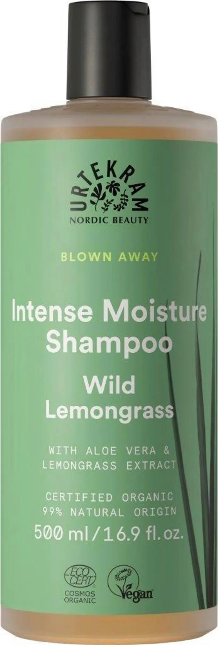 Urtekram Blown Away Wild Lemongrass Shampoo, 500 ml