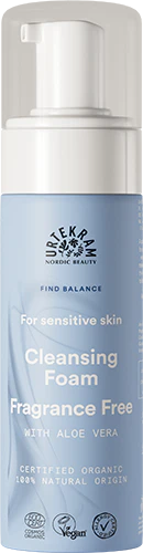 Urtekram Find Balance Fragrance Free Puhdistusvaahto