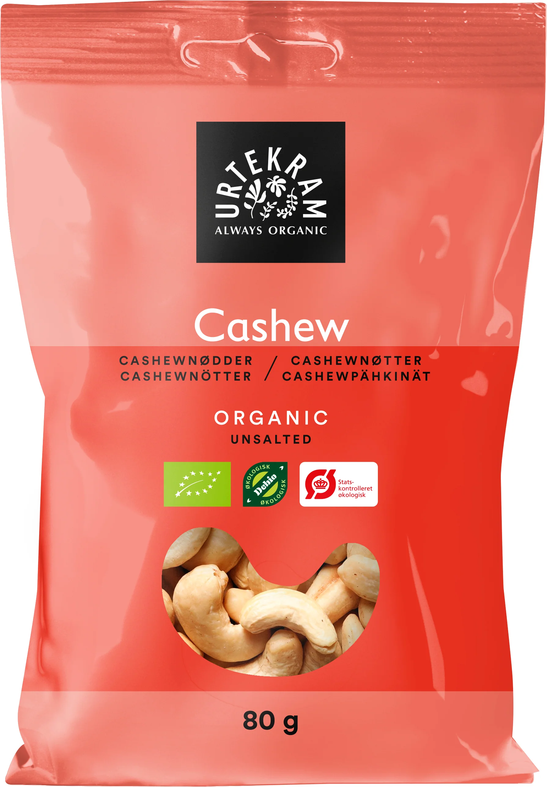 Urtekram Luomu Cashewpähkinä