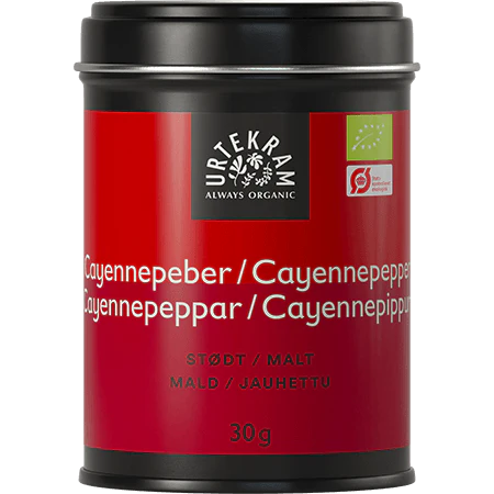 Urtekram Luomu Cayennepippuri