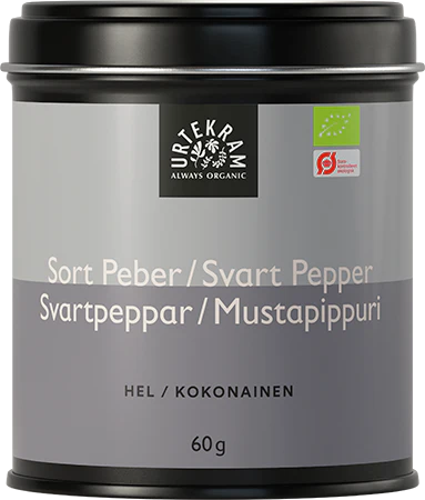 Urtekram Luomu Mustapippuri