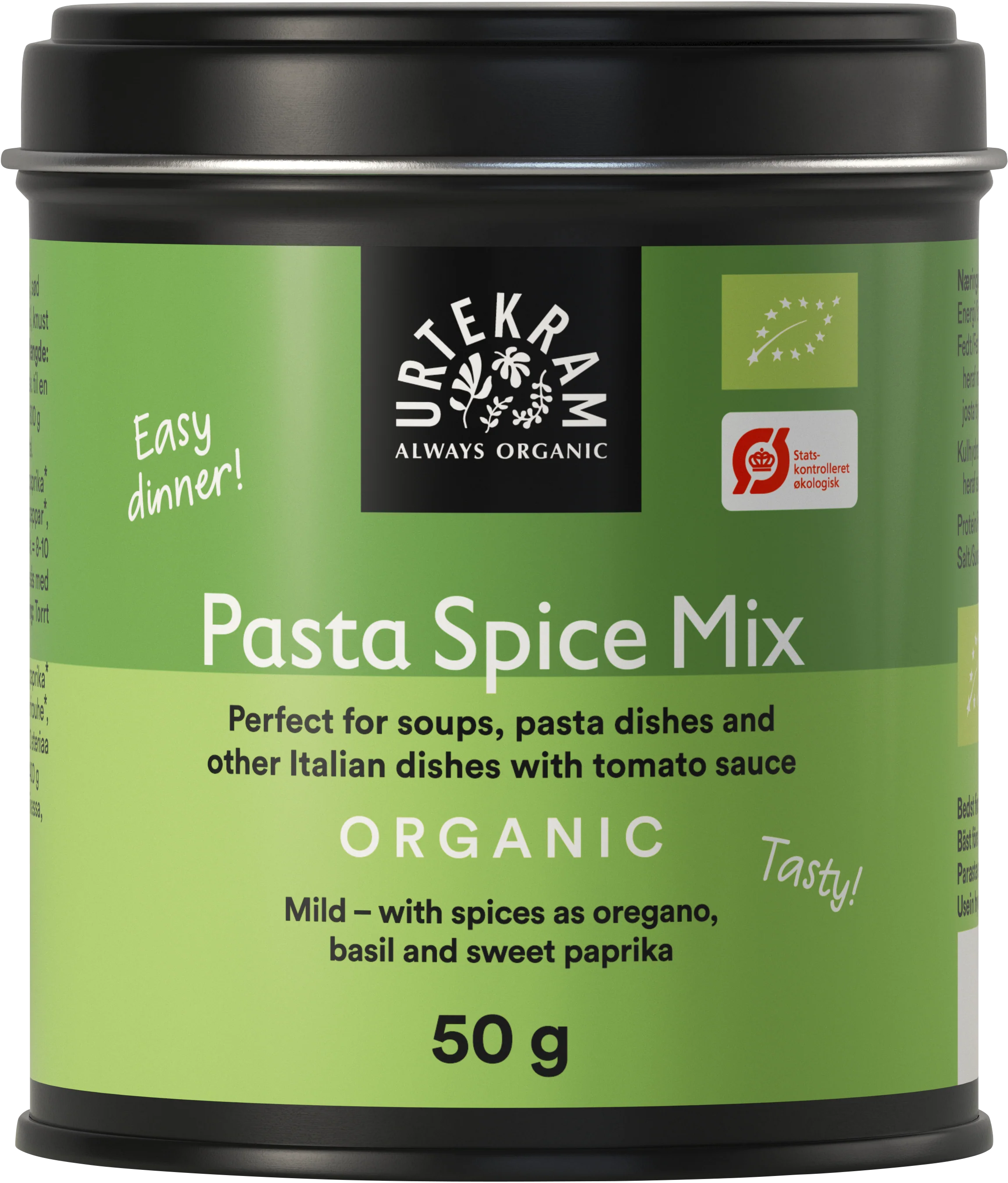 Urtekram Luomu Pasta mausteseos