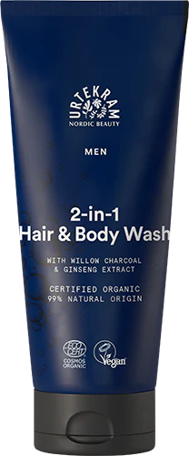 Urtekram Men 2in1 Hair & Body Wash