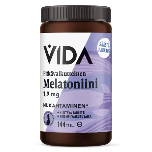 Vida Pitkävaikutteinen Melatoniini 1,9 mg