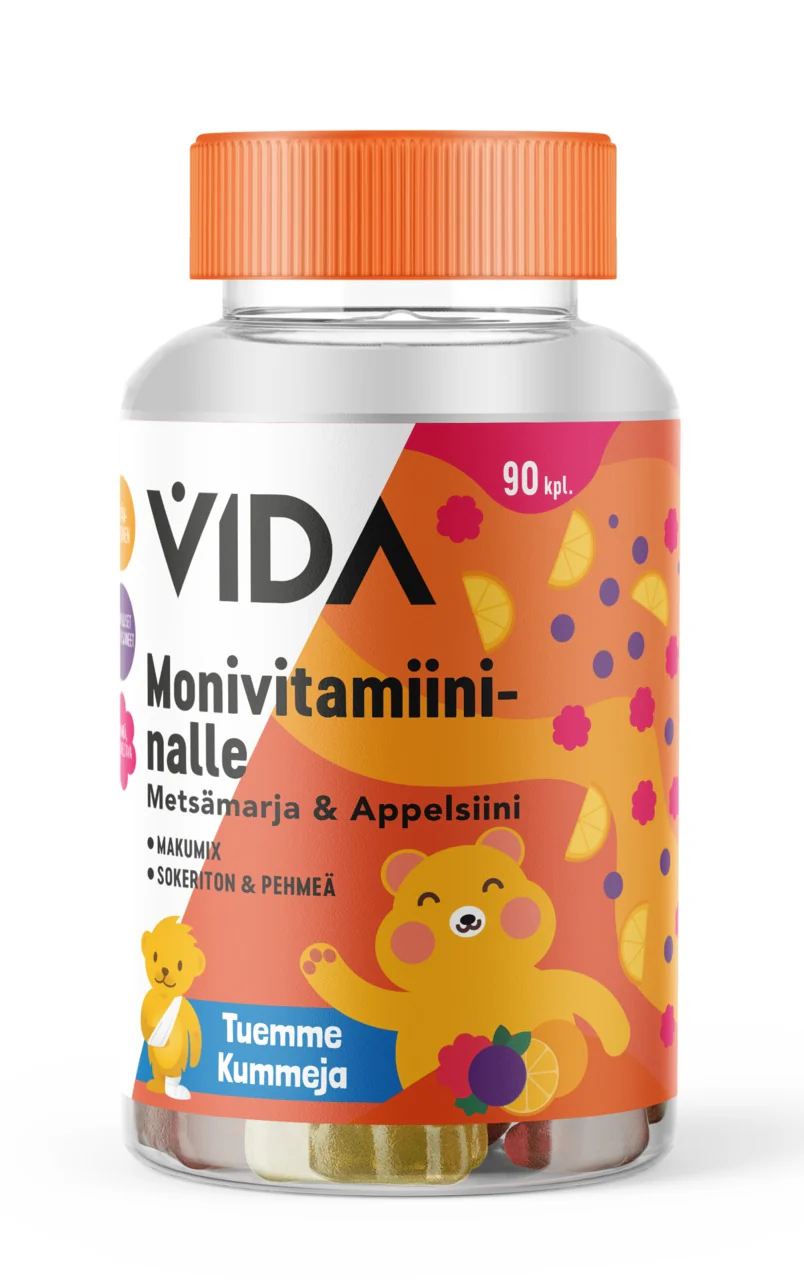 Vida Monivitamiininalle Metsämarja & Appelsiini