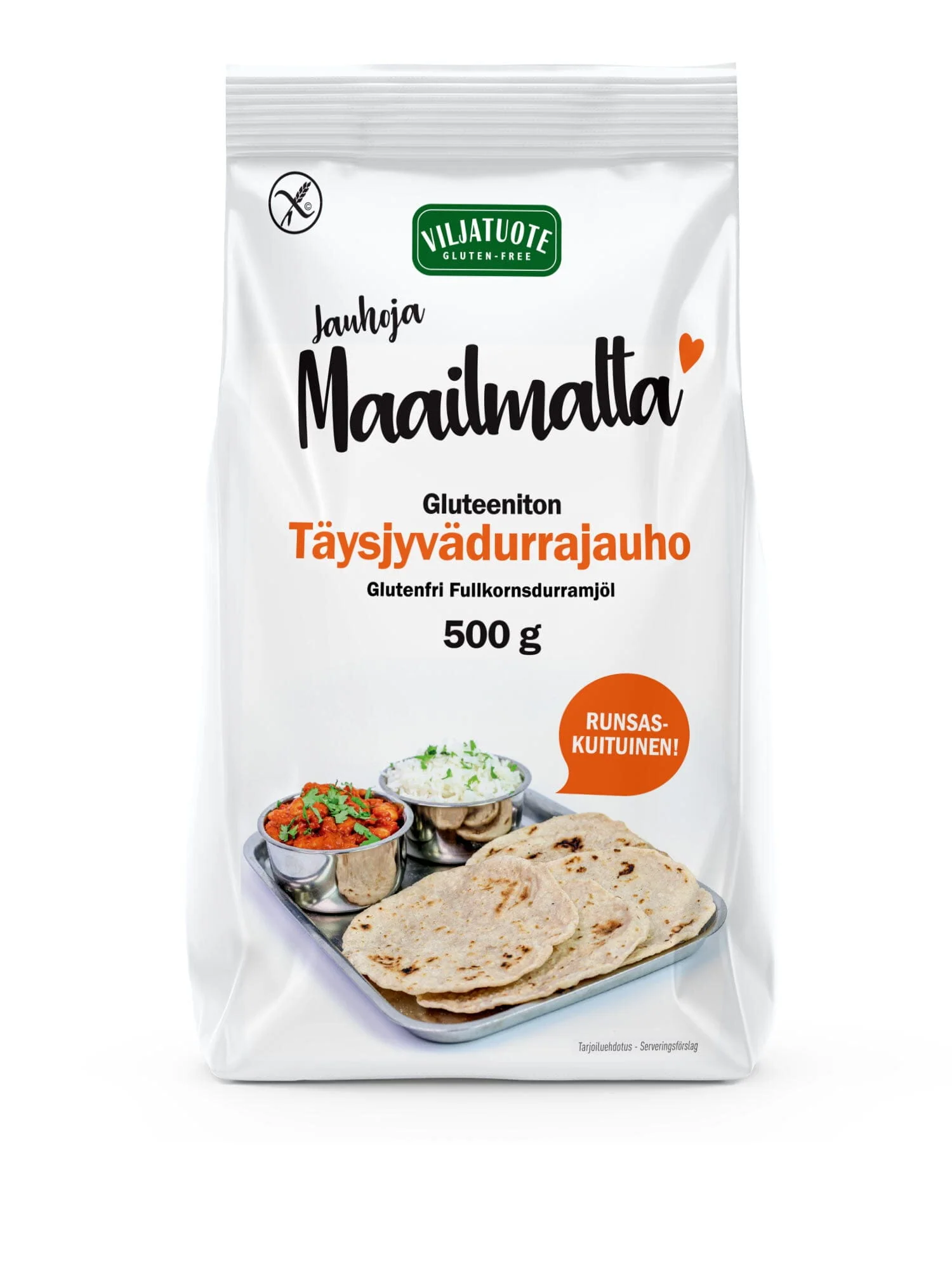 Virtasalmen Viljatuote Gluteeniton Täysjyvädurrajauho