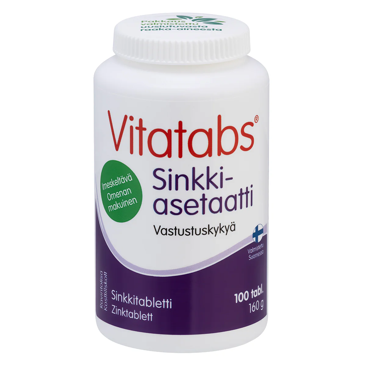 Vitatabs Sinkkiasetaatti
