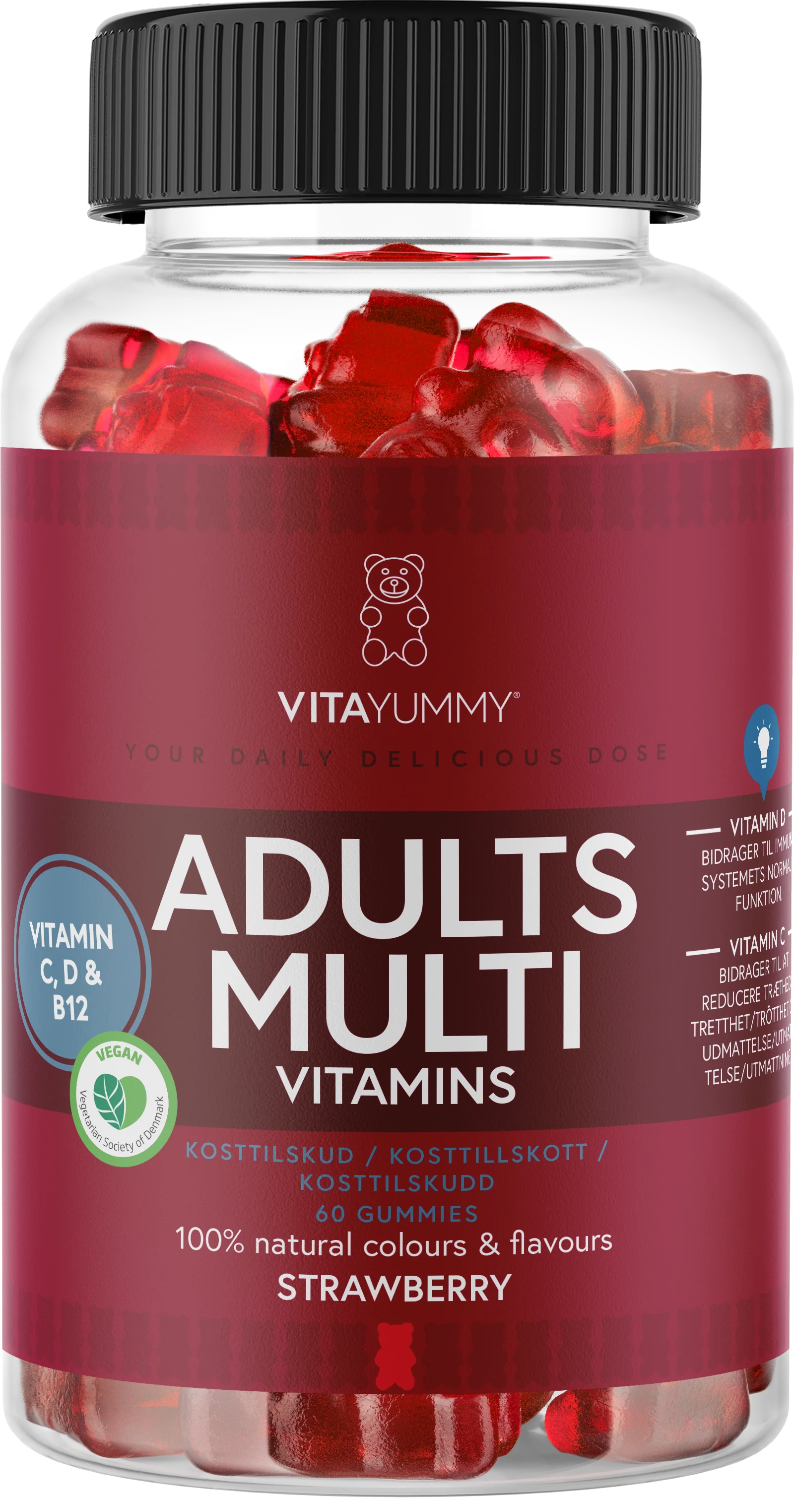 VitaYummy Adults Multivitamins Strawberry
