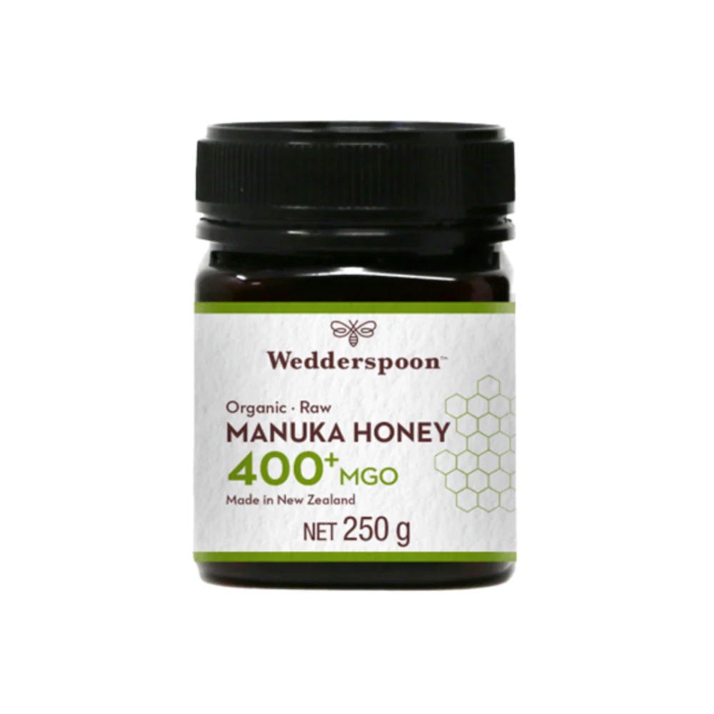 Wedderspoon Luomu Manuka-hunaja 400+ MGO
