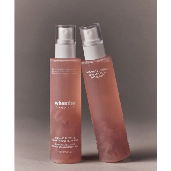 Whamisa Organic Flowers Damask Rose Petal Mist - Image 4