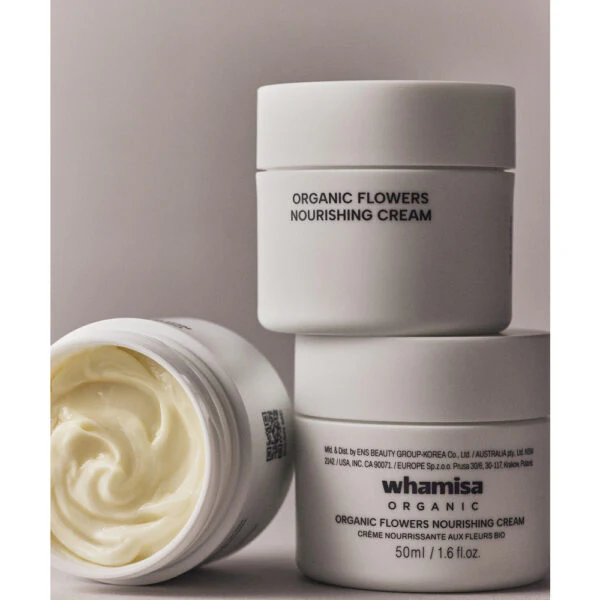 Whamisa Organic Flowers Nourishing Cream - Image 4