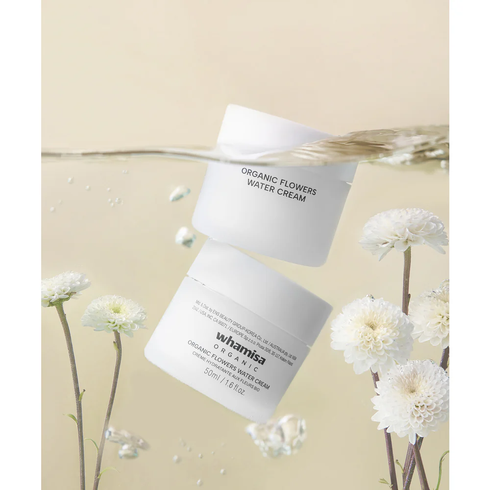 Whamisa Organic Flowers Water Cream - Image 3
